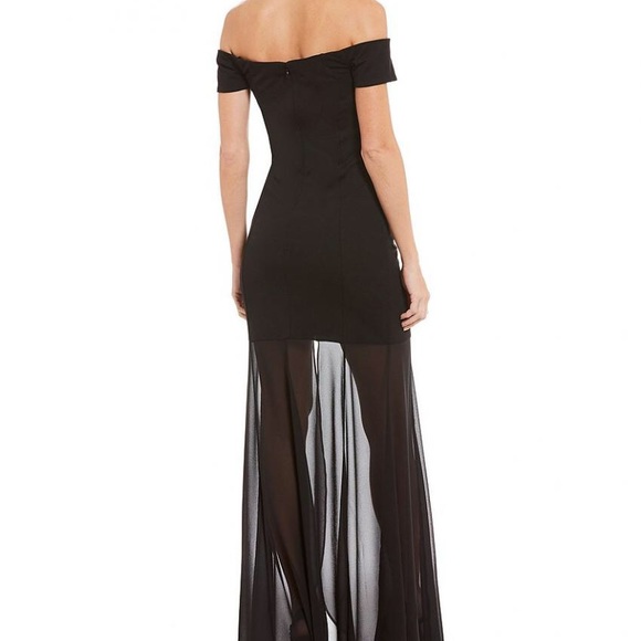 NWT Formal Gown with Sheer Slit Bottom - Picture 2 of 6
